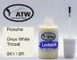 Preview: Porsche, Onyx White Tricoat, 0K1 / 0R: 20ml Lackstift, von ATW Autoteile West.